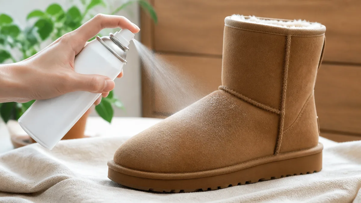 UGGの防水スプレーはフッ素系が正解｜シリコンNGの理由と選び方を靴店員が解説のアイキャッチ画像