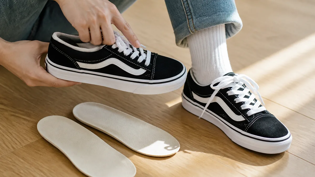 VANS サイズ感の結論は「普段の0.5cm上げから試す」の解説画像