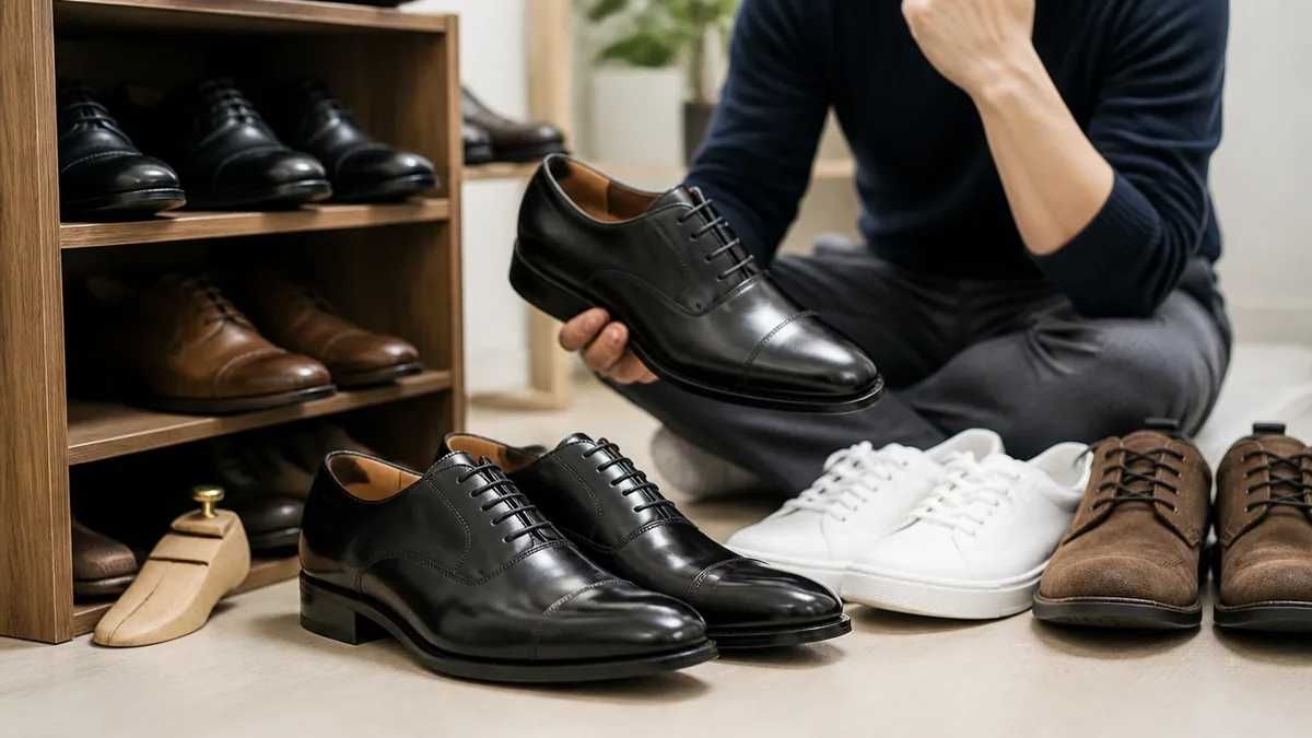 「私服に革靴はダサい」と言われる本当の理由の解説画像