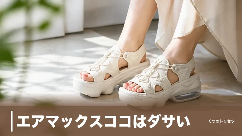 エアマックスココはダサい？183人調査は12.6%｜人気色と外さないコーデの3条件のアイキャッチ画像